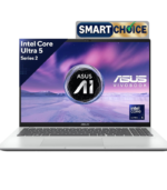 ASUS Vivobook 16, Smartchoice, Intel Core Ultra 5 Series 2, 16GB RAM, 512GB SSD, FHD+ 16", Windows 11, Office Home 2024, Silver, 1.88kg, X1607CA-MB142WS, Intel iGPU, M365 Basic (1Year)* Laptop - Image 2