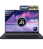 ASUS Vivobook 16, Smartchoice, Intel Core Ultra 5 Series 2, 16GB RAM, 512GB SSD, FHD+ 16", Windows 11, Office Home 2024, Silver, 1.88kg, X1607CA-MB142WS, Intel iGPU, M365 Basic (1Year)* Laptop