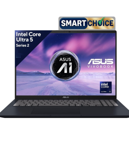 ASUS Vivobook 16, Smartchoice, Intel Core Ultra 5 Series 2, 16GB RAM, 512GB SSD, FHD+ 16", Windows 11, Office Home 2024, Silver, 1.88kg, X1607CA-MB142WS, Intel iGPU, M365 Basic (1Year)* Laptop